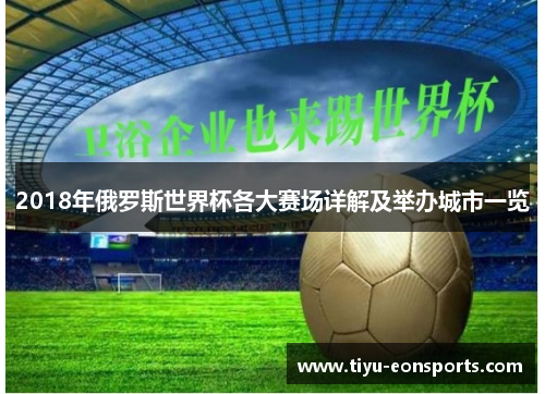 2018年俄罗斯世界杯各大赛场详解及举办城市一览